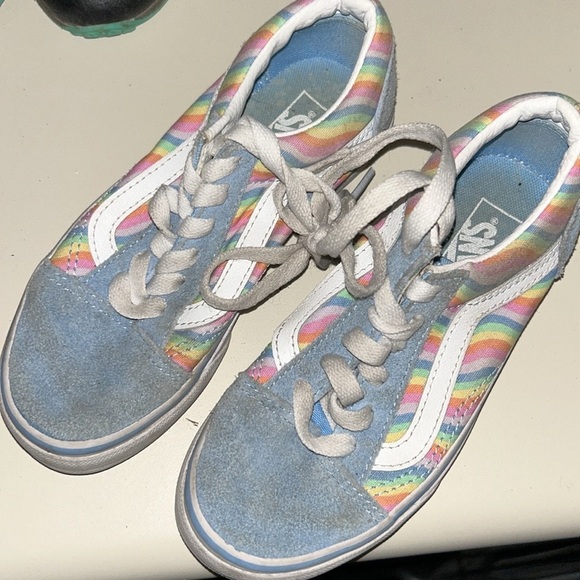 Multi pastel color vans sneakers - Picture 1 of 5